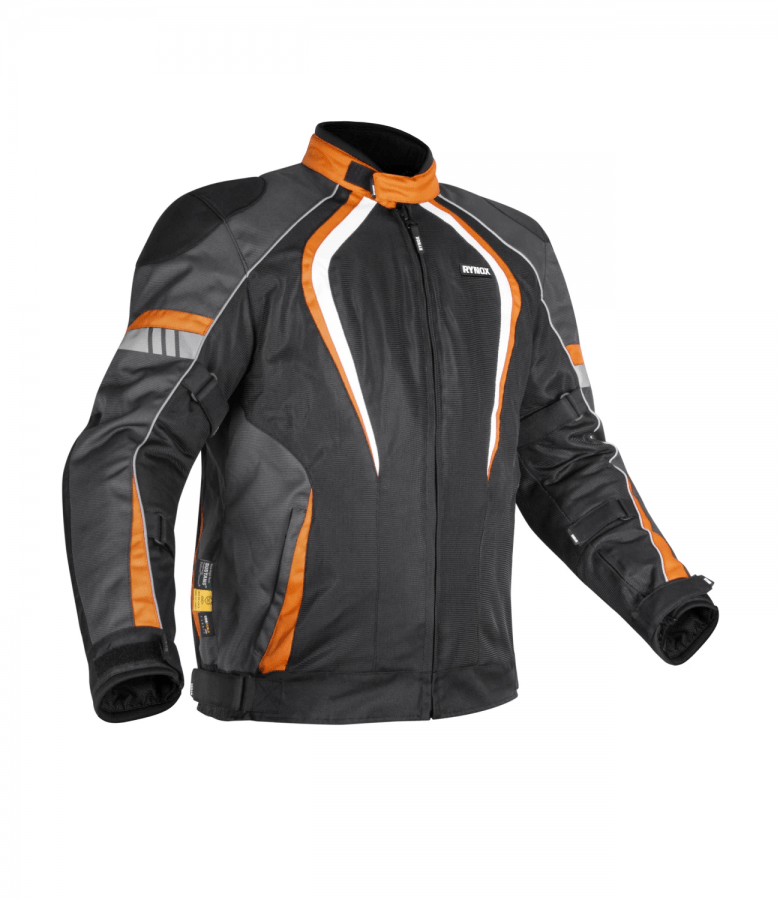 rynox tornado pro 3 jacket orange | best rynox jacket