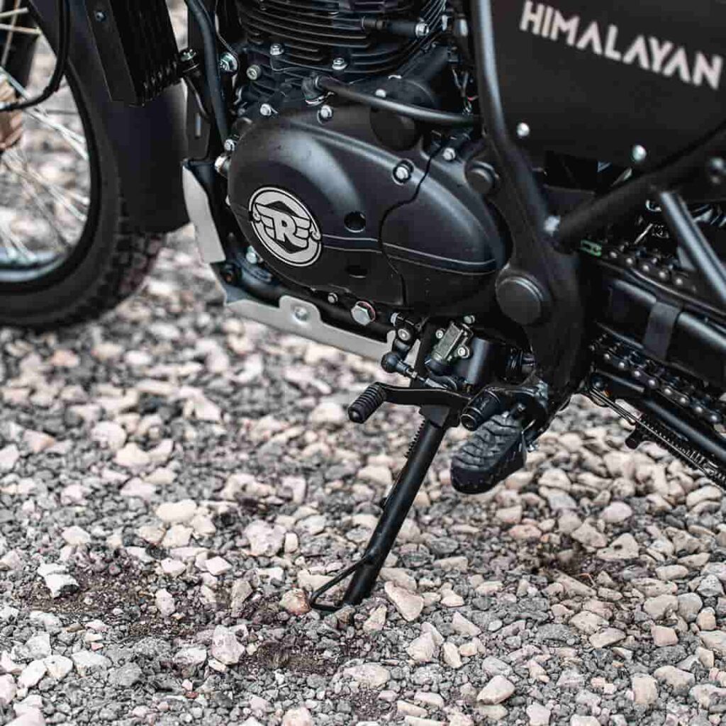 new Royal Enfield Himalayan bs6 stand