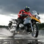 motorcycle ride in rain