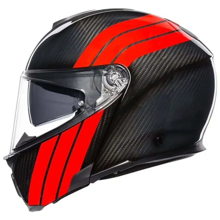 AGV Sport Modular Carbon Stripes Helmet