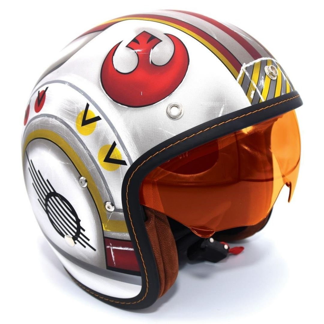Hjc Is-5 Star Wars X-wing Fighter Pilot Motorcycle Helmet