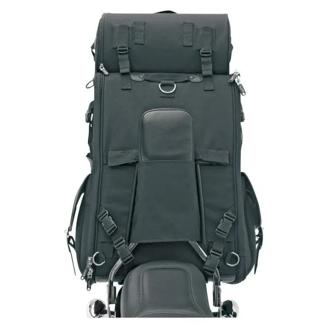 best motorcycle seat bag - Saddlemen BR3400EX Combination Sissy Bar Bag