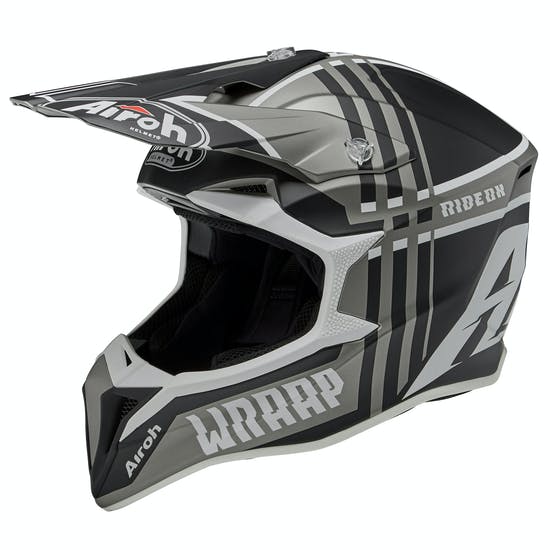 Airoh Wraap Broken Motocross Helmet
