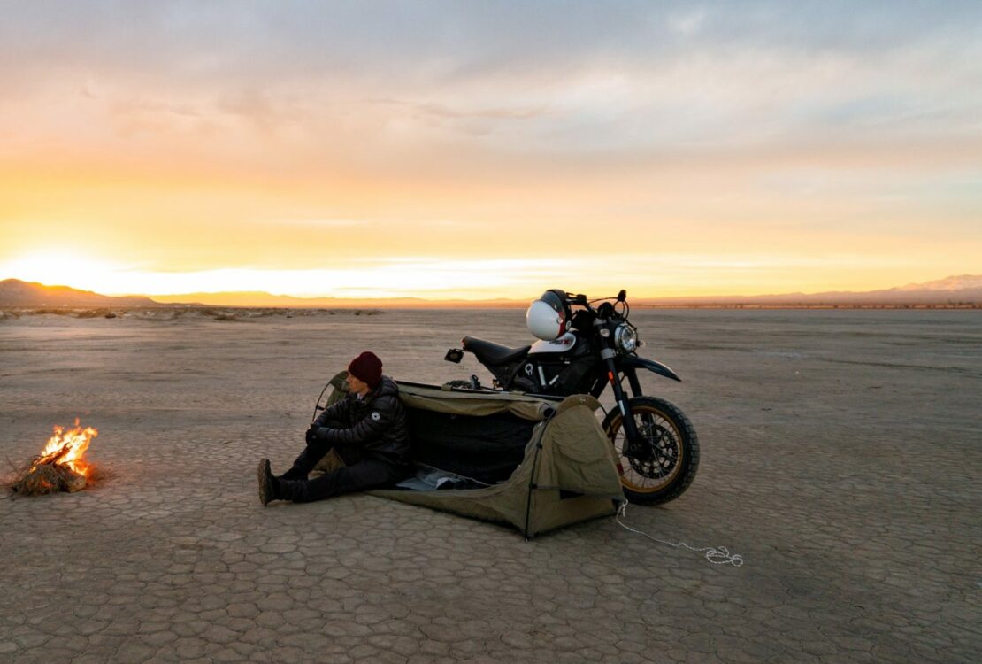 motorcycle camping trip