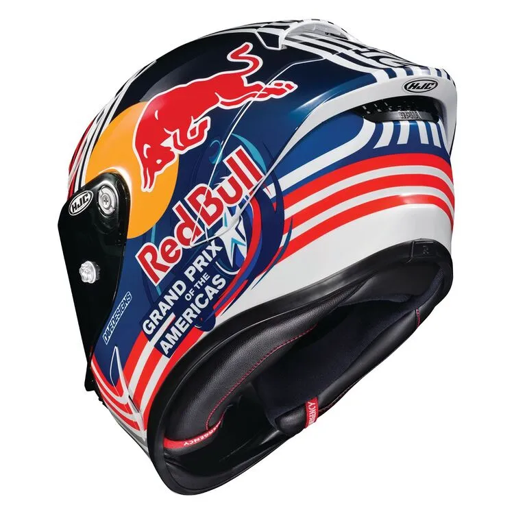 New hjc red bull helmet