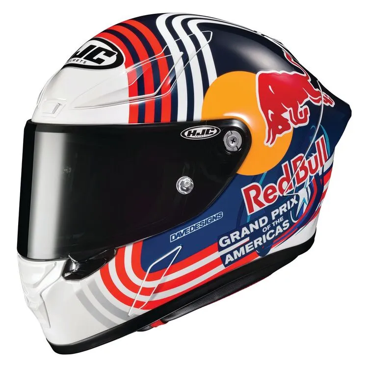 HJC RPHA 1N Red Bull Austin GP Helmet