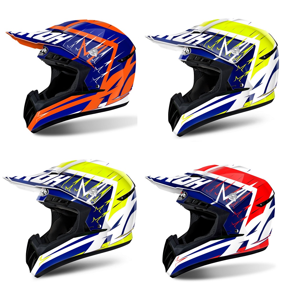 Airoh Switch Starstruck Motocross Helmet 