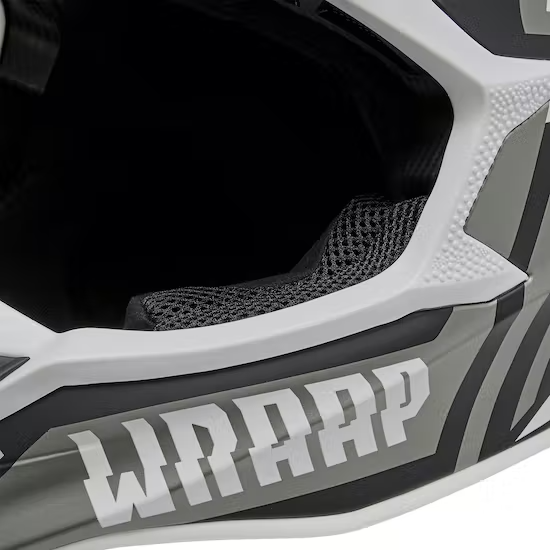 Airoh Wraap Broken Motocross Helmet 