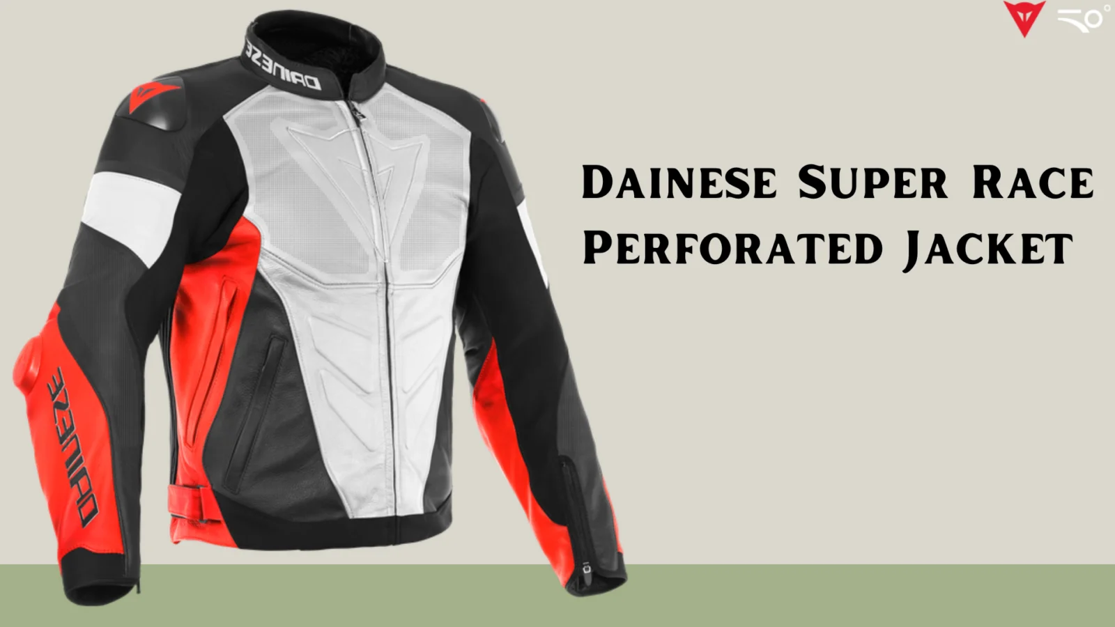 Dainese Super Race Perforated Jacket Review by Ryderplanet