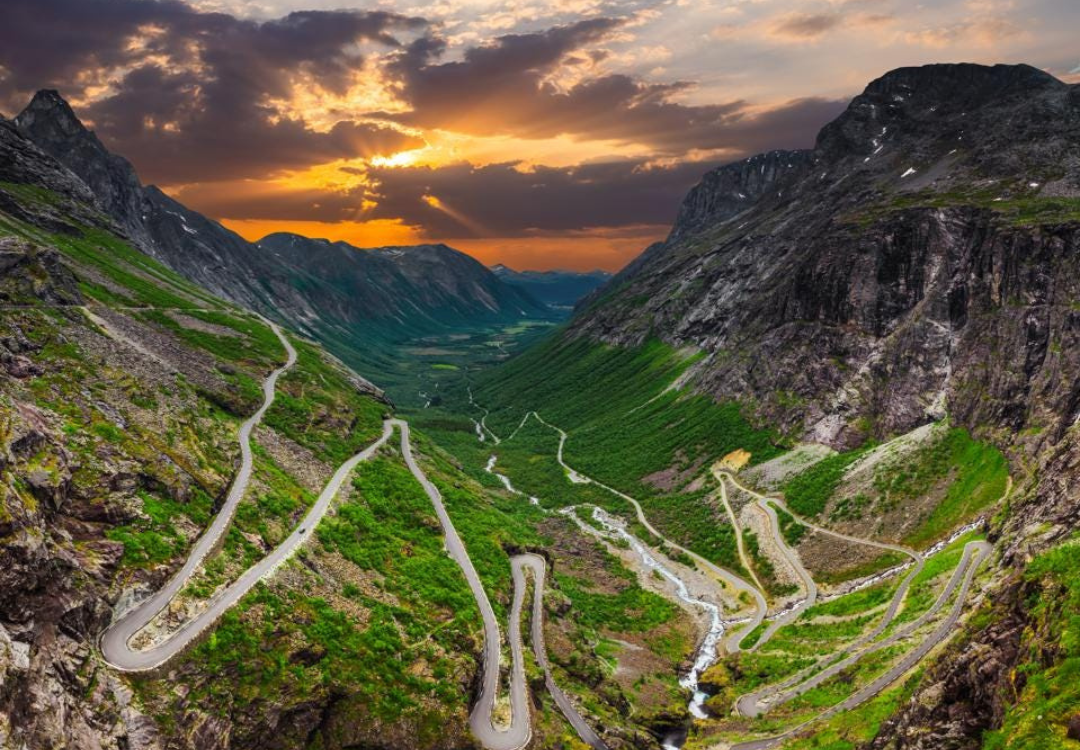 The Trollstigen Road, Norway - Best Roads in the world