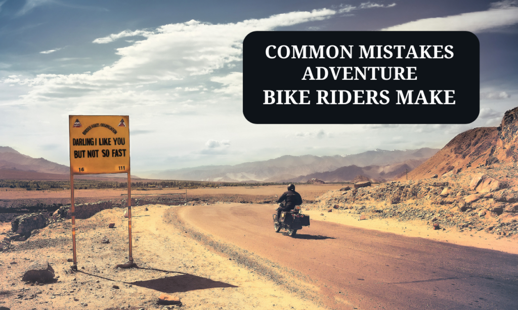 Common Mistakes Riders Make